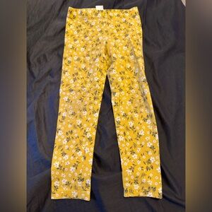 Girls Carters 4T Floral Leggings